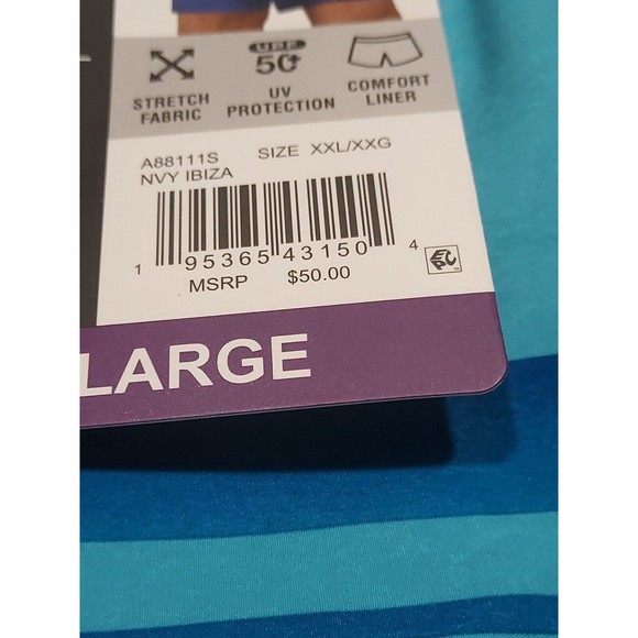 Zeroxposur Swimwear/SwimTrunks Mens XX-Large Nwt Msrp 50$ W Pockets - Picture 3 of 10
